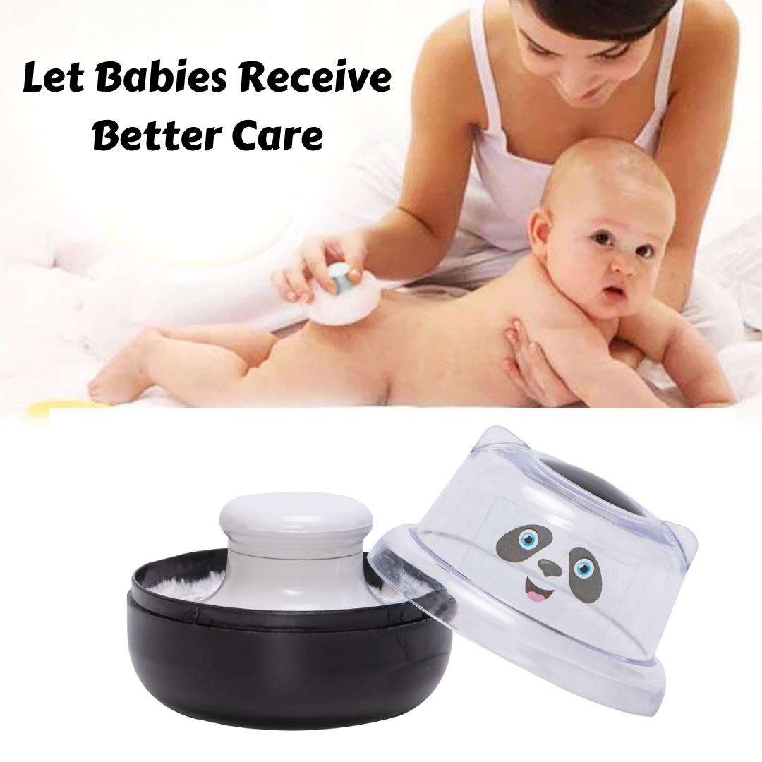 Adore Wow! The Character Powder Puff Set- Panda Black