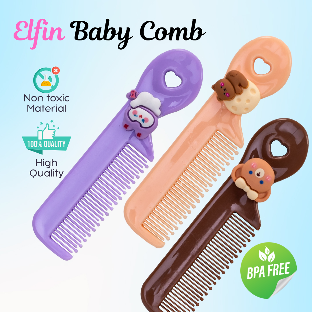 Adore Elfin Baby Hair Comb Set- Pack of 3