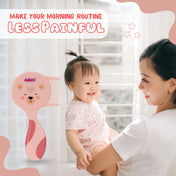 Adore Twinz Baby Brush & Comb Grooming Set - Pink