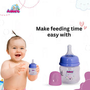 Adore England Narrow Neck Feeding Bottle 60ml - Pink