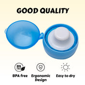 Adore Rokey! The Compact Powder Puff set- Blue