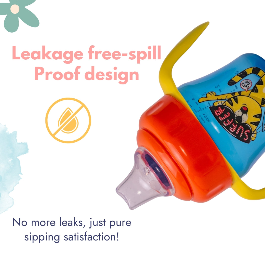 Adore Sigma Soft Spout Sipper with Twin Handle -150 ml - Surfer