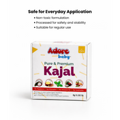 Adore Baby Pure & Premium Kajal USDA Certified Organic Ingredients - 8 g
