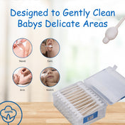 Adore Baby Cotton Swabs with Double Ste,- Pack of 60 Swabs