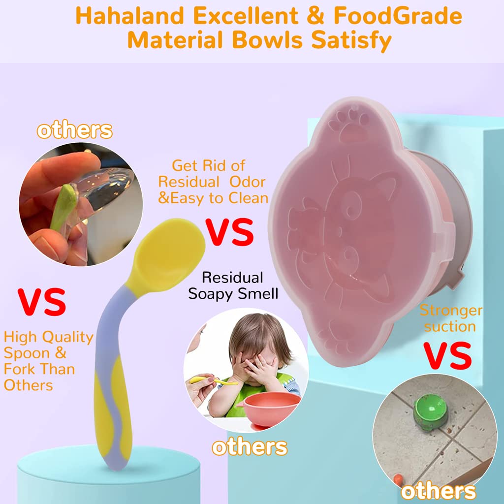 Adore Akita Baby Feeding Bowl With Suction Base - Pink