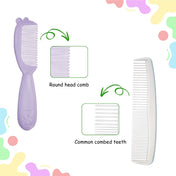 Adore Ted- The Teddy Design Brush and Comb set- Purple