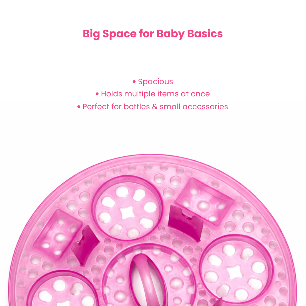 Adore Microwave Steam Sterilizer - Pink