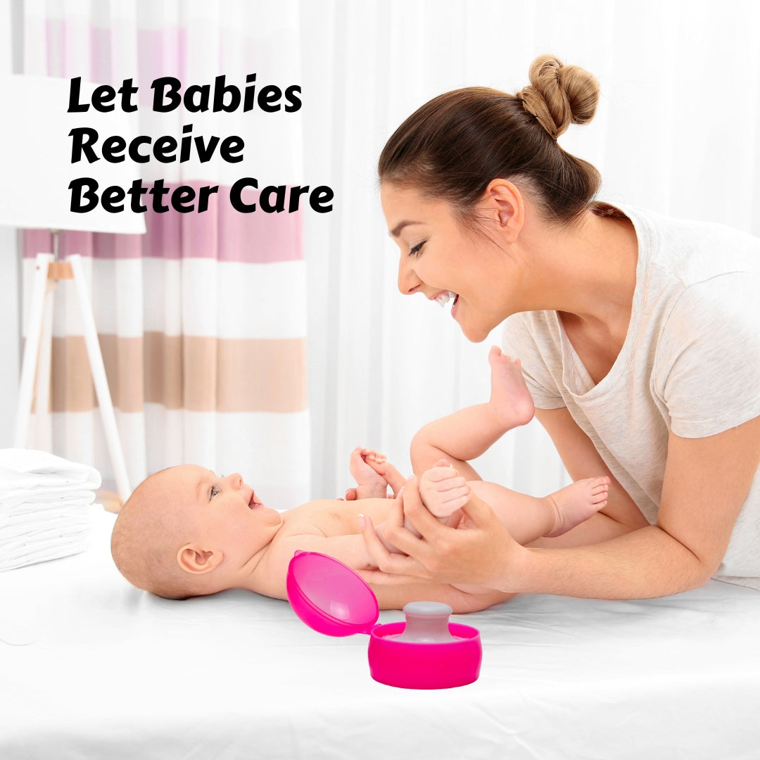 Adore Rokey! The Compact Powder Puff set- Pink