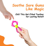 Adore Luscious 2 in 1 Water Teether- Flower Pink