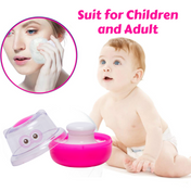 Adore Wow! The Character Powder Puff Set- Owl Pink