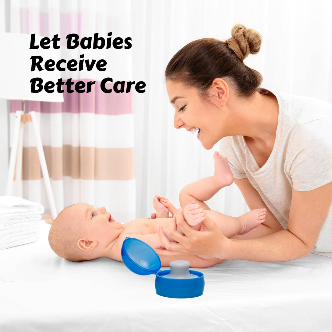 Adore Rokey! The Compact Powder Puff set- Blue