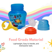 Adore Upsilon Straw Sipper with Twin Handle 150 ml - Transport