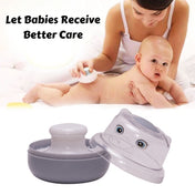 Adore Wow! The Character Powder Puff Set- Elephant Grey