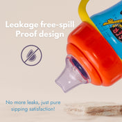 Adore Omega 2 Stage Spout & Straw Sipper with Twin Handle -150 ml - Surfer