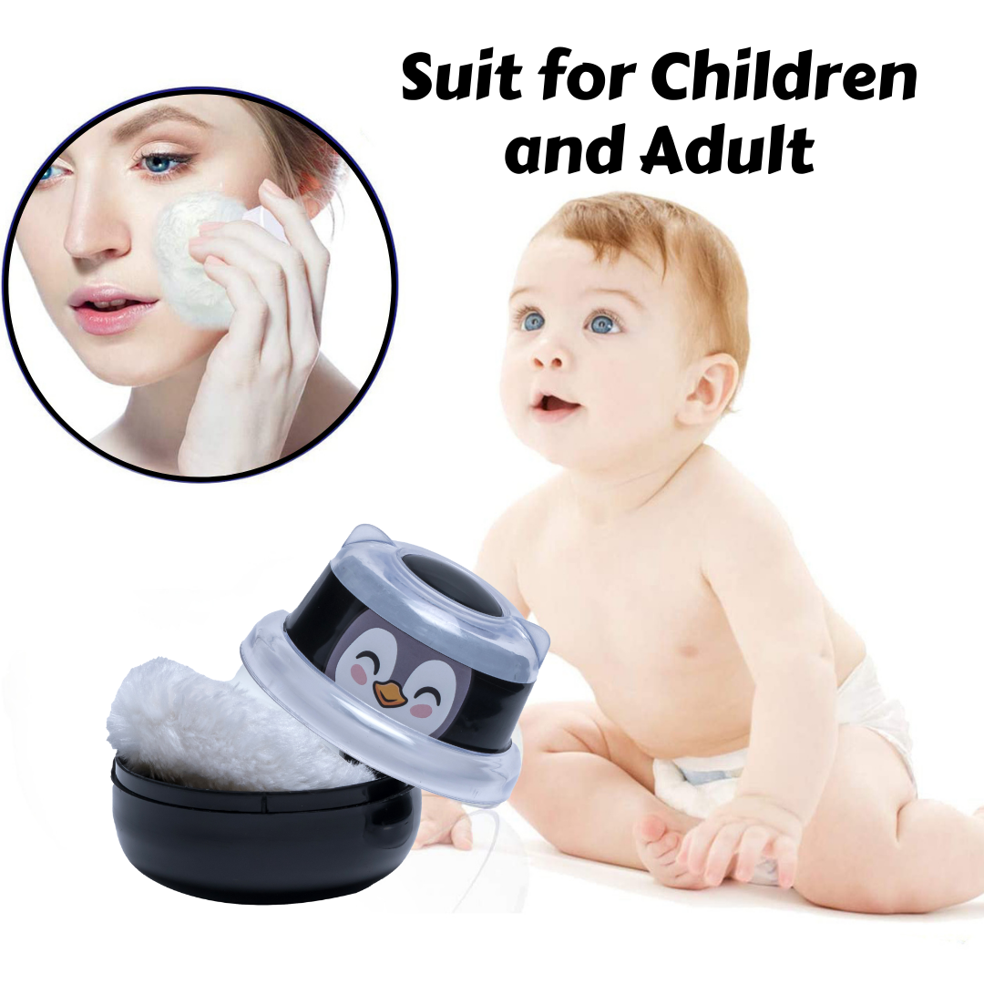 Adore Wow! The Character Powder Puff Set- Penguin