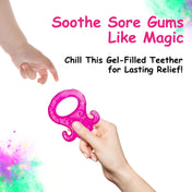 Adore Luscious Water Filled EVA Teethers- Pink Ocotpus -2pack