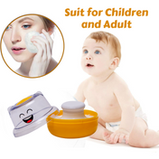 Adore Wow! The Character Powder Puff Set- Smiley Orange