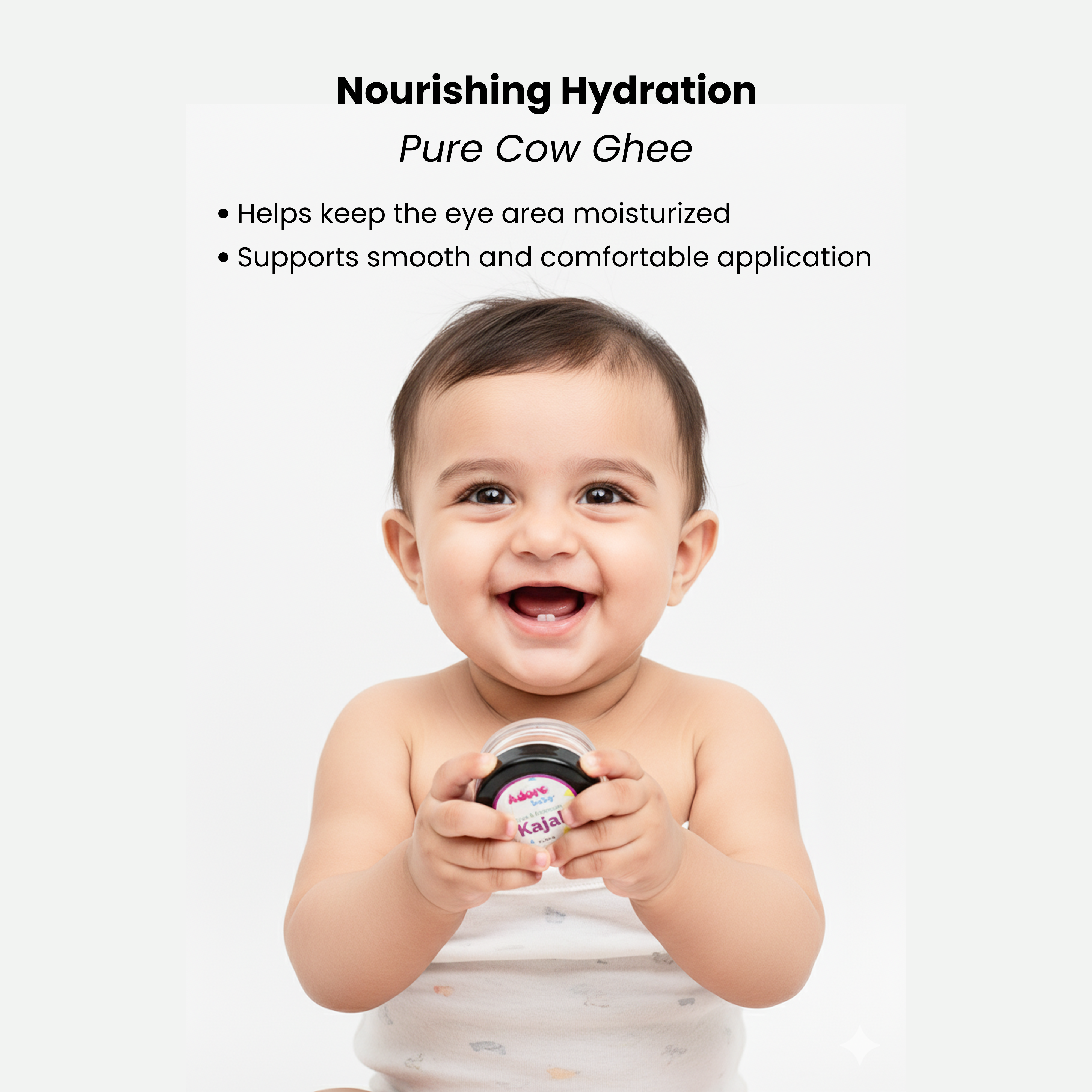 Adore Baby Pure & Premium Kajal USDA Certified Organic Ingredients - 8 g