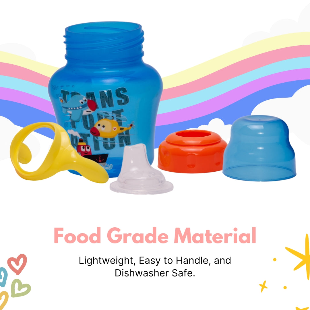 Adore Sigma Soft Spout Sipper with Twin Handle -150 ml - Transporter