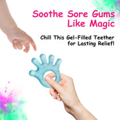 Adore Luscious Water Filled EVA Teethers- Hi5 Blue -2pack