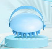 Adore Pet Massage Brush - Exfoliate - Massage - Smooth Massager Blue