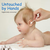 Adore Baby Cotton Swabs with Double Ste,- Pack of 60 Swabs