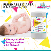 Adore Flushable Diaper Liners- 100Liners
