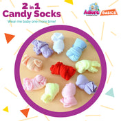 Adore Basics 2 in 1 Candy 8 Pair Socks