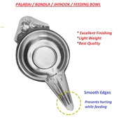 Adore Stainless Steel Baby Medicine Feeder/ Palladai -10ml Each- Pack of 2