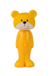 Adore Kids Pop Up Toothbrush with Safety Head Attractive Character - Yellow Teddy