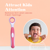 Adore Advanced Tender Touch Small Head Tongue Cleaner-Pack of 2- Pink