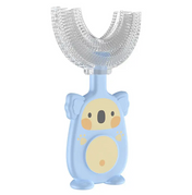 Adore Koala Kids U Shaped Silicone Toothbrush - Pink