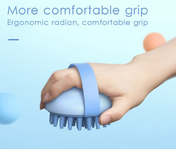 Adore Pet Massage Brush - Exfoliate - Massage - Smooth Massager Blue