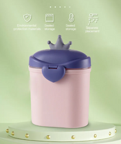 Adore Empire Senior Princely Baby Formula Dispenser with Leveler and Scoop - Pink