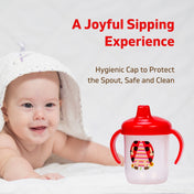 Adore SPINHX Duck Bill/ Hard Spout Sipper with Twin Handle & Hygiene Cap- 250ml- Red