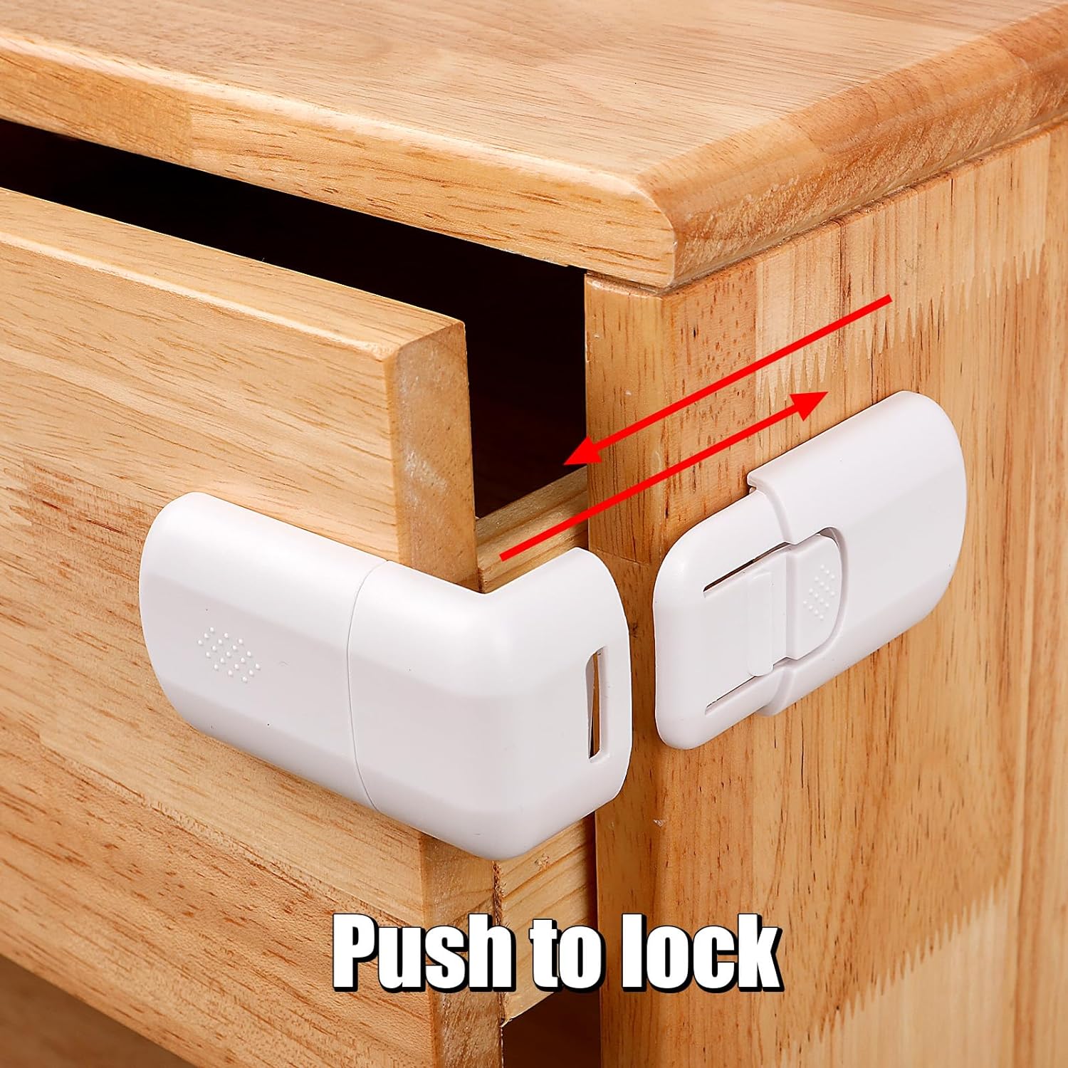 Adore Baby Multipurpose Safety Drawer Lock- Pack of 10