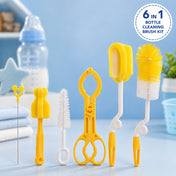 Adore Ultimate Bottle Cleaning Kit Pack of 6 - ( Colour May Vary )