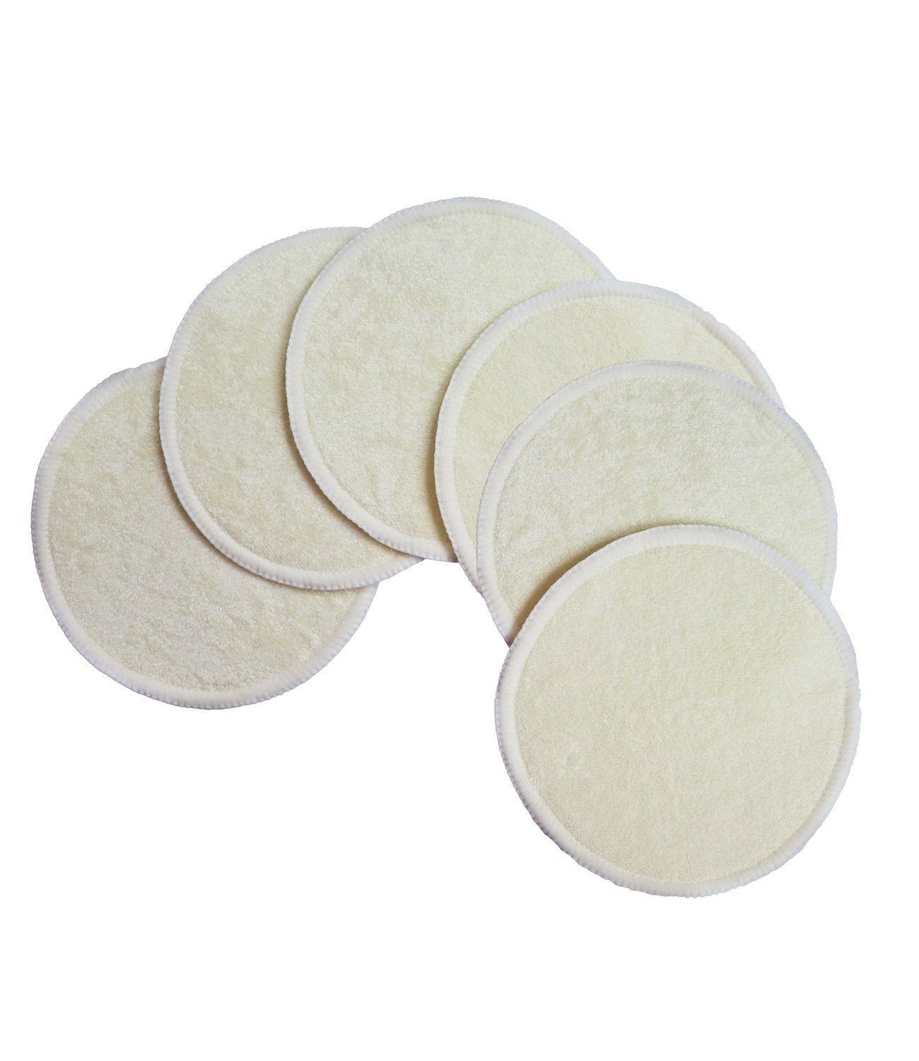 Adore Organic Bamboo 3-Layer Washable Breast Pad - Pack of 6