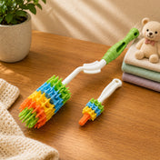 Adore Rainbow Bottle Cleaning Brush Kit - Multicolor