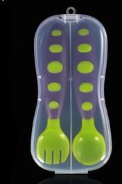 Adore Prima Spoon n Fork set - Purple