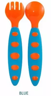 Adore Prima Spoon n Fork set - Blue