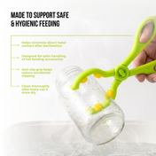 Adore Scissor Styled Anti-Slip Bottle and Teat Tong - Green