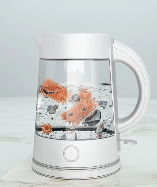 Adore Polar Bear 3 in 1 Bottle Cleaning Brush kit with Drying Stand - Pink