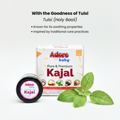 Adore Baby Pure & Premium Kajal USDA Certified Organic Ingredients - 8 g