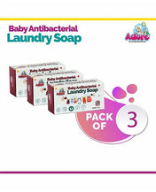 Adore Baby Anti-bacterial Laundry Soap Pack of 3 Pieces - 125 gm Each