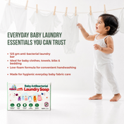 Adore Baby Anti-bacterial Laundry Soap Pack of 3 Pieces - 125 gm Each
