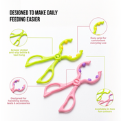 Adore Scissor Styled Anti-Slip Bottle and Teat Tong - Green