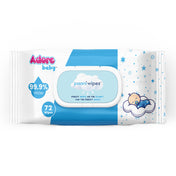 Adore Baby Paani Wipes - 99.9% Pure Water Wipes - FDA Approved- Dermatologically Tested - Goodness of Aloevera- Unscented- Pack of 720Wipes