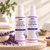 Adore Wellness Collection Magnesium Comfort Lotion With Lavender & Botanical Extracts-15% Magnesium Lotion | Muscle Relaxation, Cramps Relief & Better Sleep | Dermatologically Tested | 200ml - Pack of 2