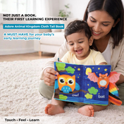 Adore Animal Kingdom Baby Cloth Tail Books- Marine Theme